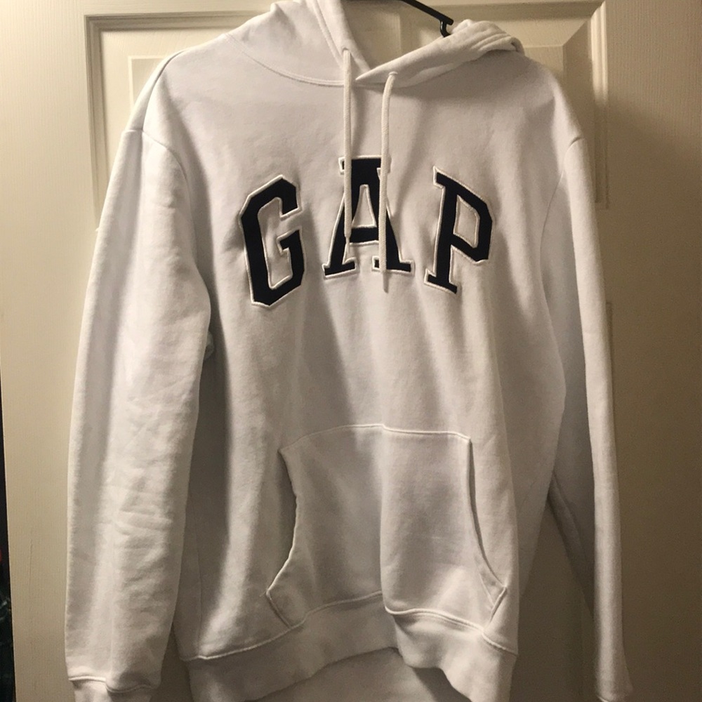 White Gap Hoodie